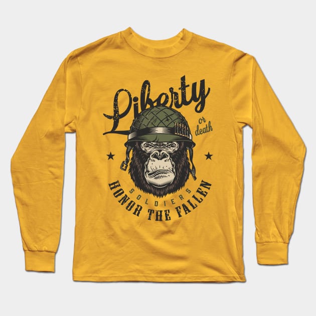 Honor the Fallen Long Sleeve T-Shirt by BullBee